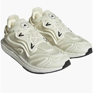 Adidas by Stella McCartney Cream/White Athletic Running Shoes